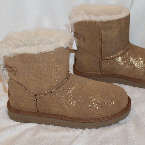 NEW UGG WOMEN'S BAILY BOW‎ MINI BOOTS - Picture 5 of 8